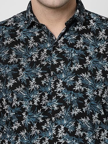 Image of ELYYORK Adwyn Peter Men's Cotton Printed Regular Fit Casual Shirt |Full Sleeve Shirt for men|shirt for men|men's shirt