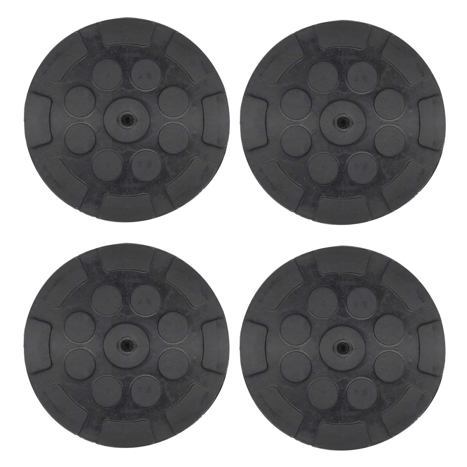 Rubberen pad voor krik, garagekrik, universeel, 75 x 25 mm, voor personenauto's, SUV's