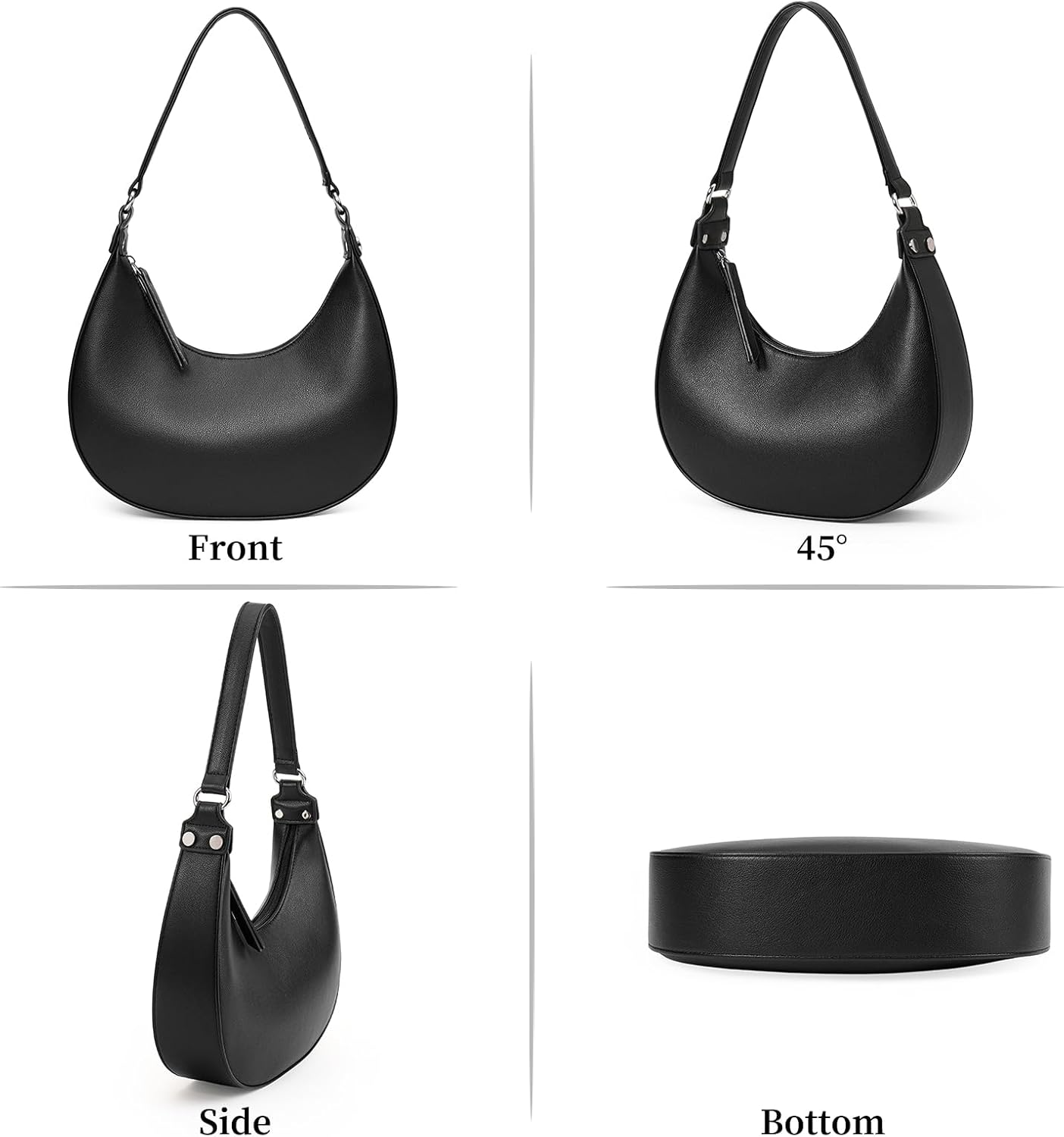 GOIACII Purse Shoulder Bag for Women Cute Hobo Underarm Y2K Clutch Handbag - Image 6