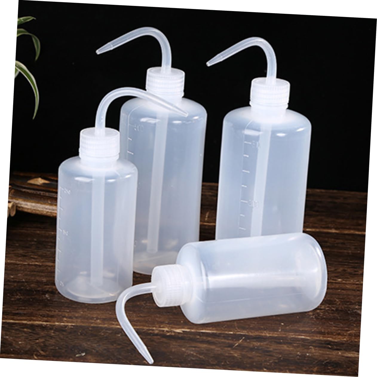 balacoo 4pcs Plastic Water Bottle for Bird Cages Water Dispenser for Parrots Canaries and More Safe Easy to Use Capacity Bird Watering Supply