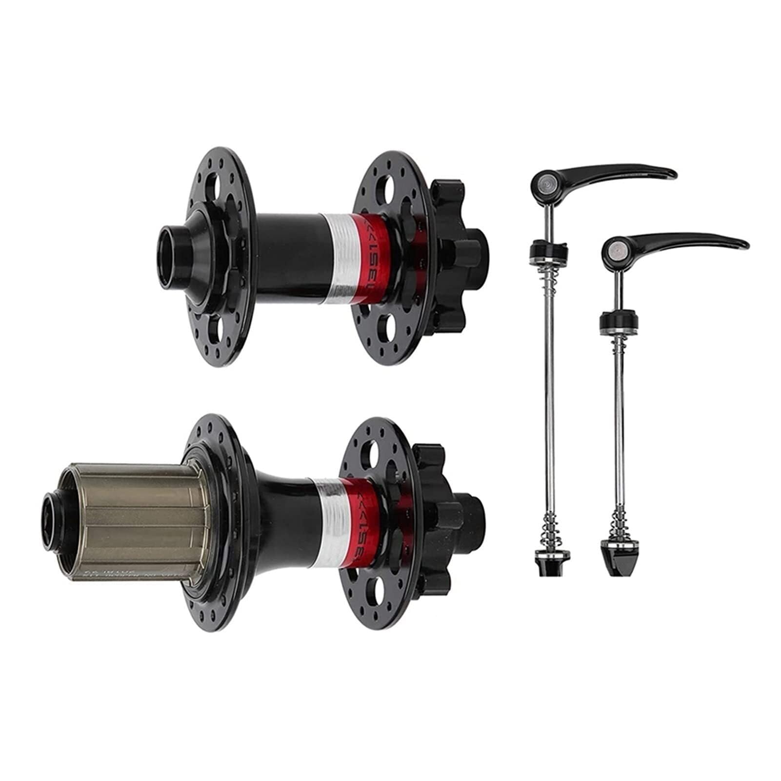 Rilasci Rapidi per Bicicletta Spiedini for mozzo Ruota Bici con spiedo a sgancio rapido Freno a Disco for Bicicletta da Montagna in Lega 32 Fori 8-11 velocità 72 Anelli for MTB Road