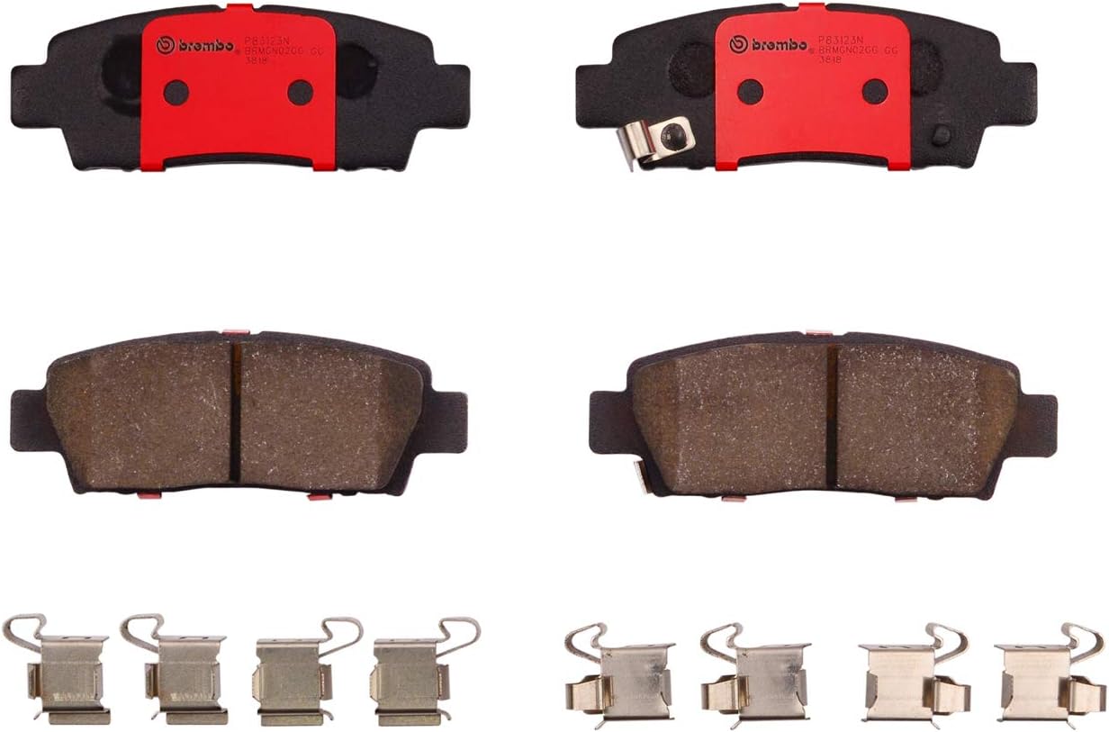 Brembo P83123N Premium Ceramic Rear Disc Brake Pad Set TOYOTA OE# 0446607011