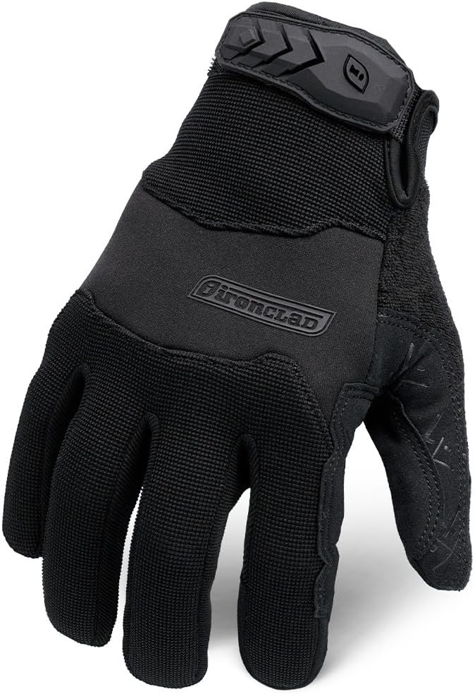 Ironclad Women's Tactical Operator Pro Glove, Stealth Black (1 Pair)