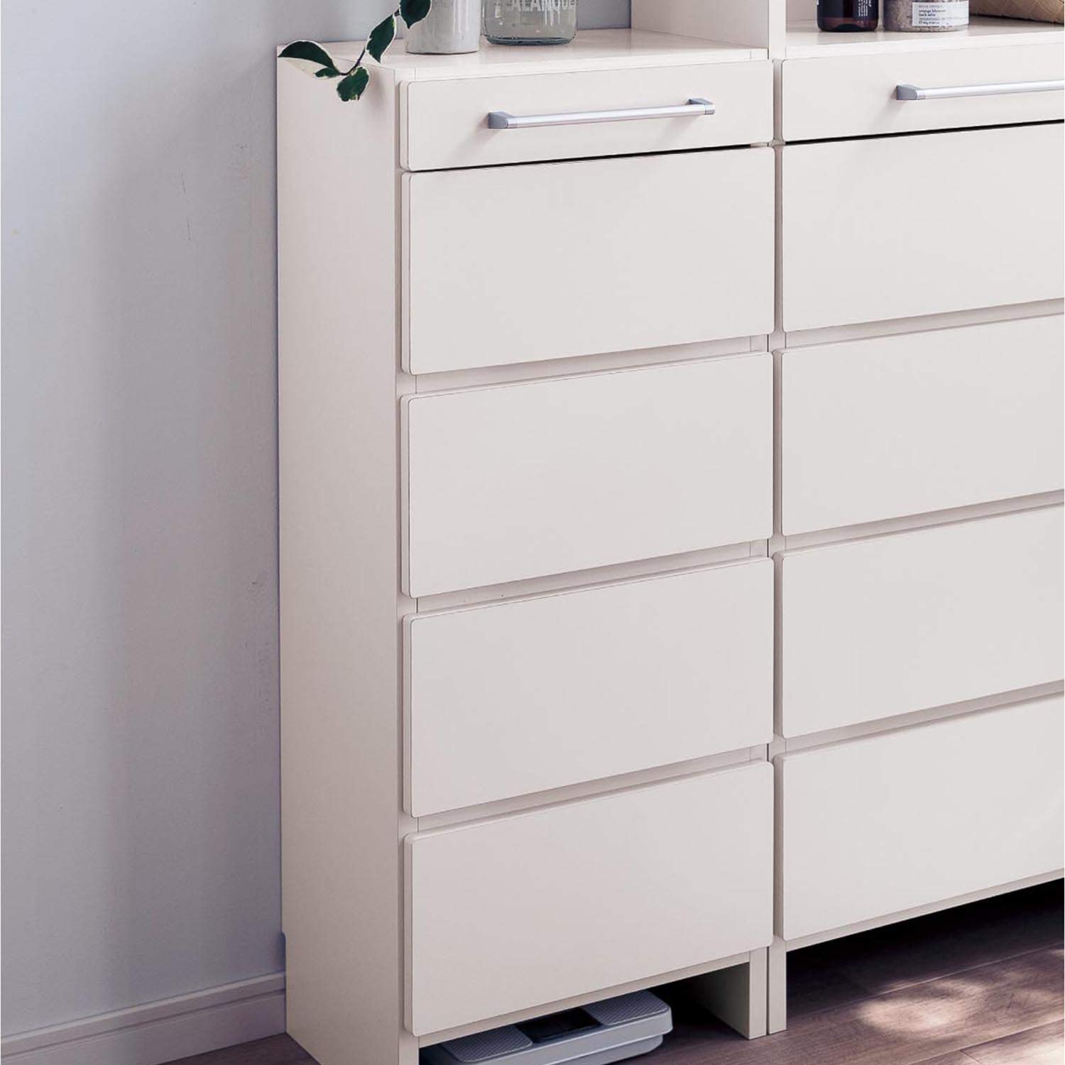 Amazon｜[ベルメゾン] チェスト サニタリー タオルが干せる 洗面所用