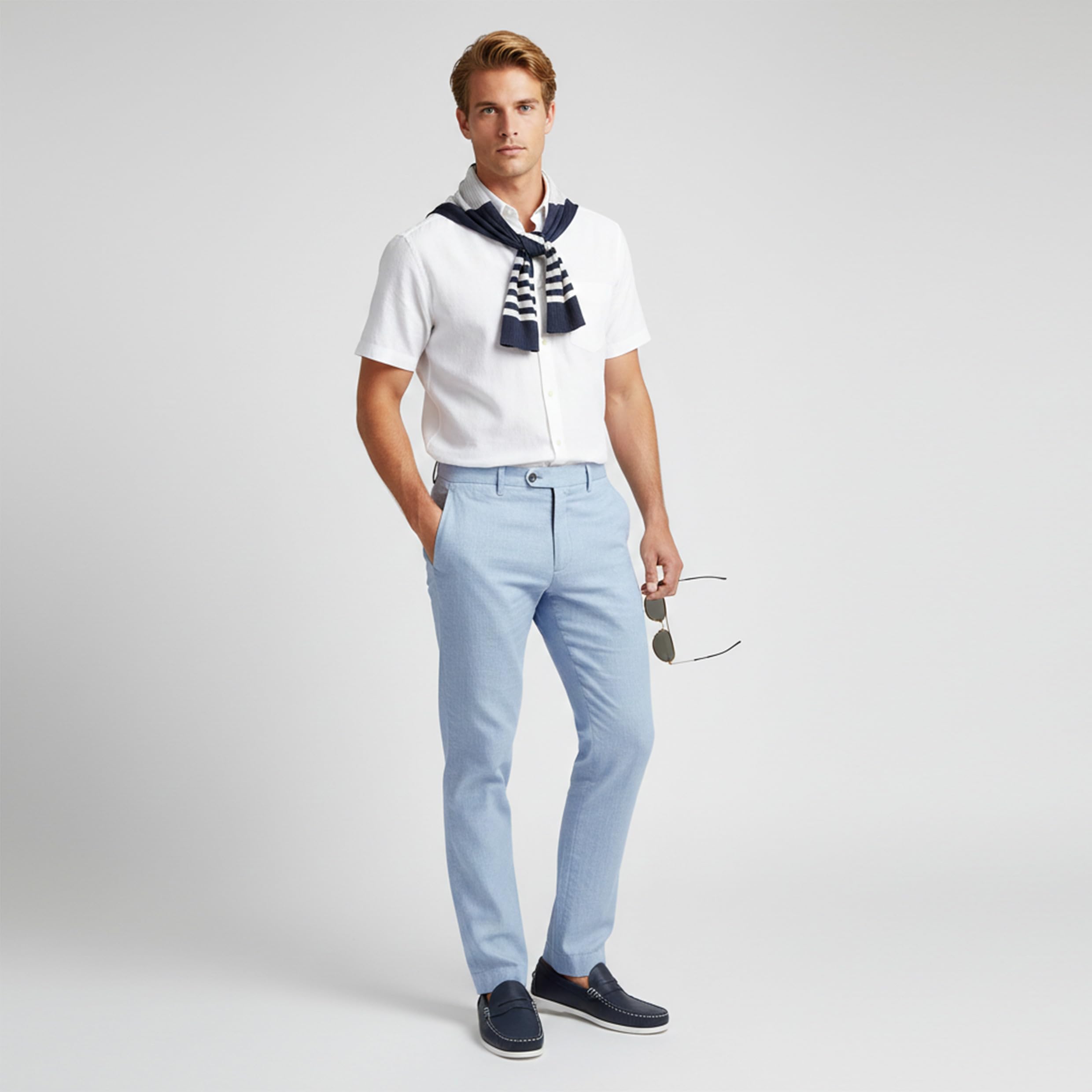 Zerimar Mocassino nautico da uomo in vera pelle, scarpa casual elegante e leggera per l'uso quotidiano o formale,scarpa comoda con un design moderno