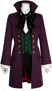 Mocona Alois Trancy Uniform Cosplay Costume Purple - coolthings.us