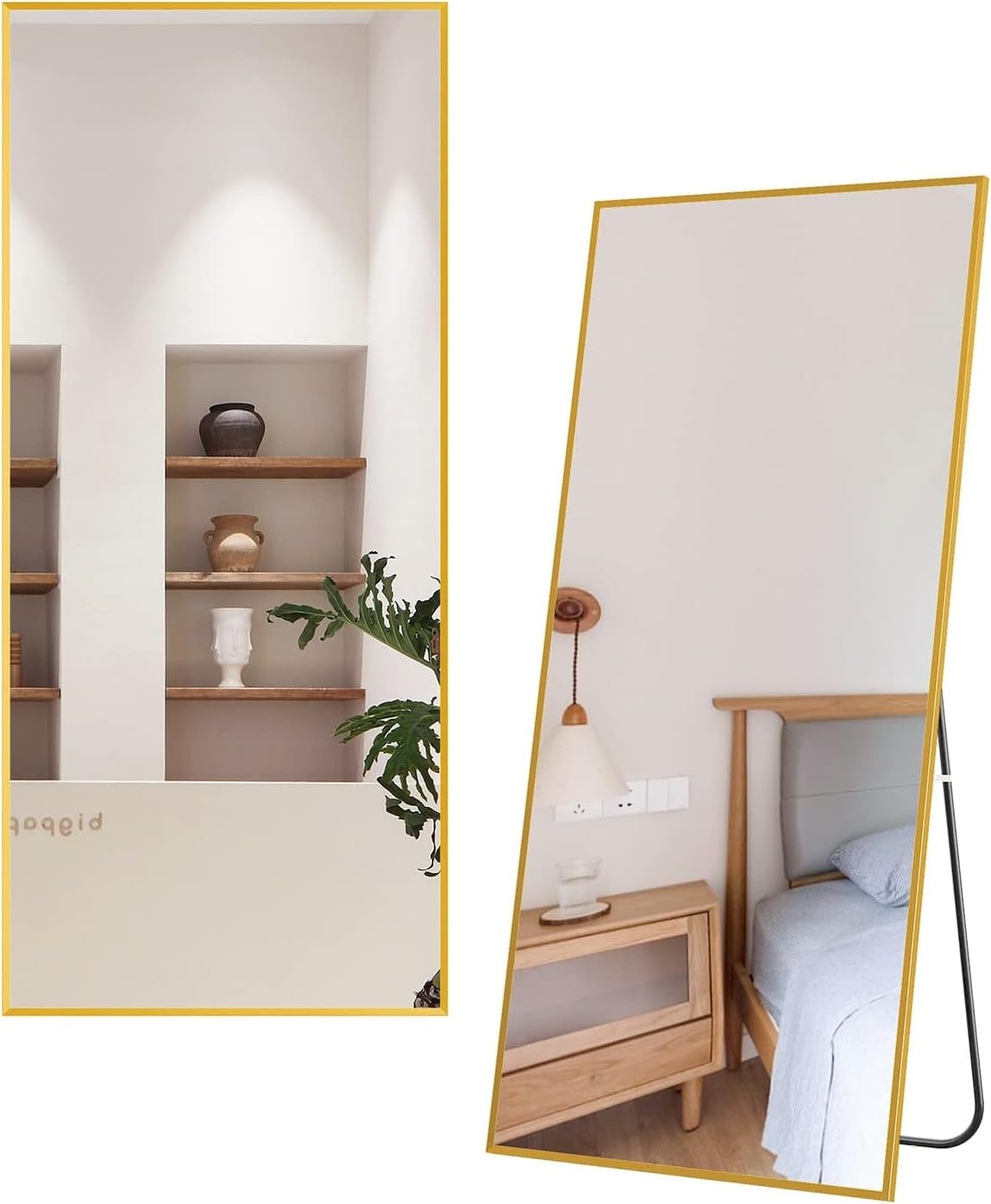 全身鏡 ゴールド(176*77CM) Amazon.co.jp: ミルオ君の鏡工房 姿見 全身ミラー 強化ガラス 割れても