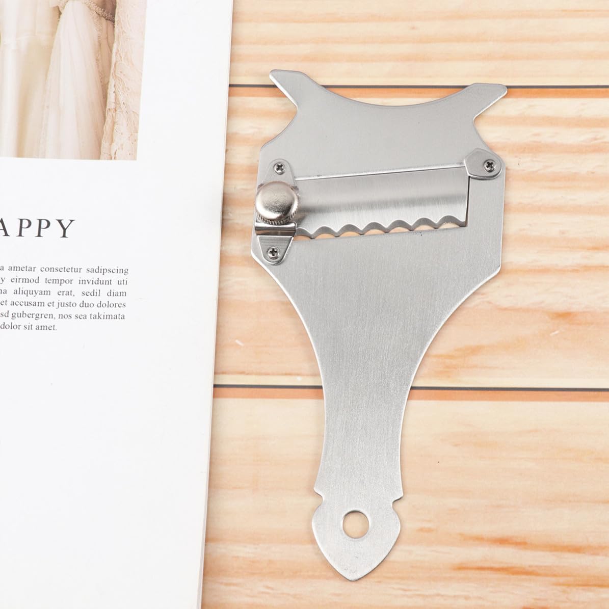Stainless Steel Truffle Shaver Cheese Slicer for Kitchen Use