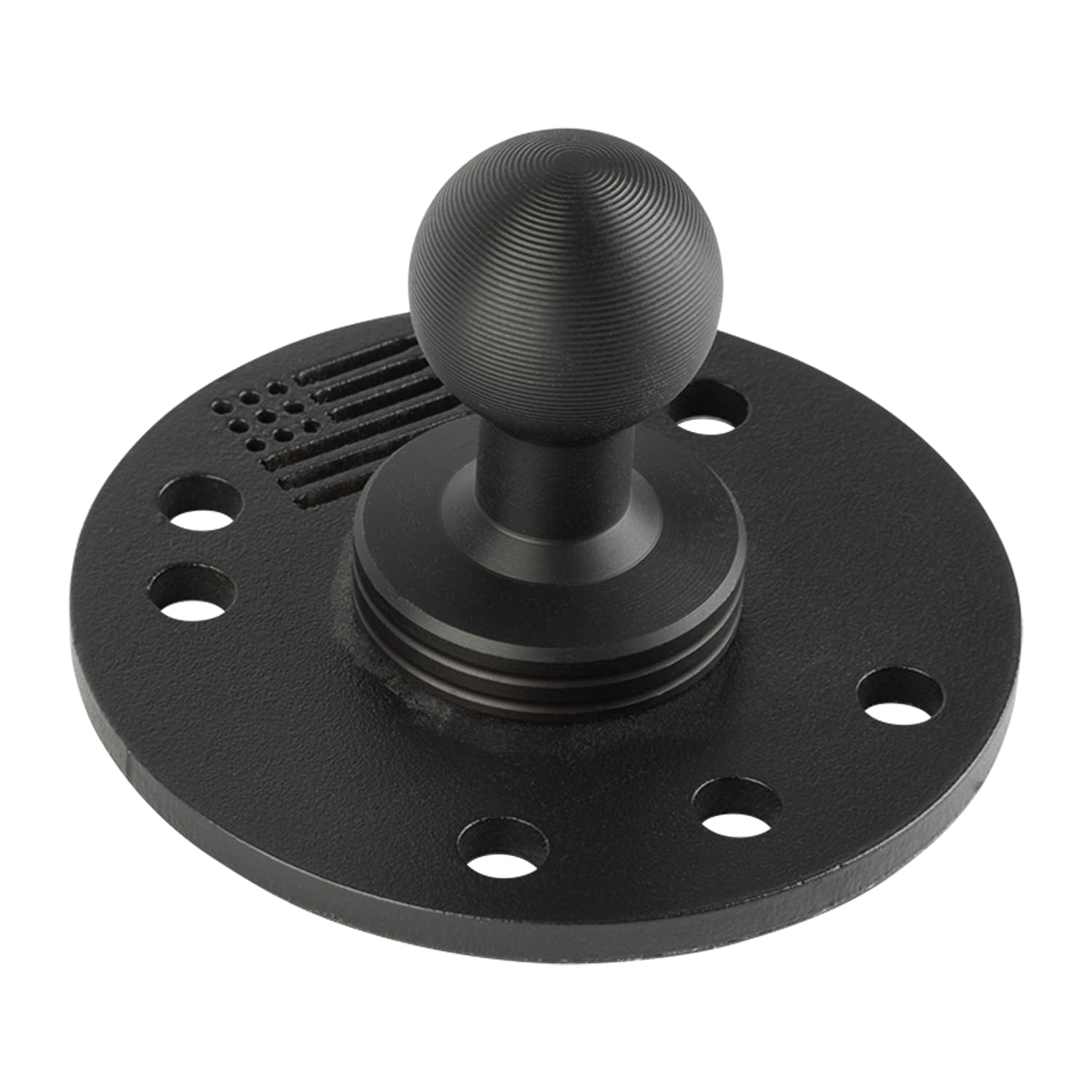 Bulletpoint Mounting Solutions 2.4-inch Round Metal AMPS-Compatible Base with 20mm Ball Mount-image-37
