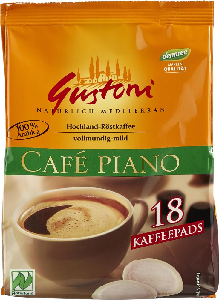 Café piano Kaffee-Pads 18 x 126 g
