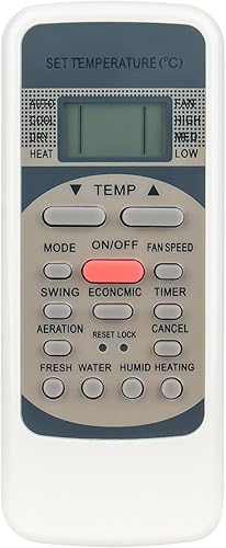 Control remoto reemplazado R51C para aire acondicionado Midea RG51M5/(C) EU Milexus RG51M5/EU