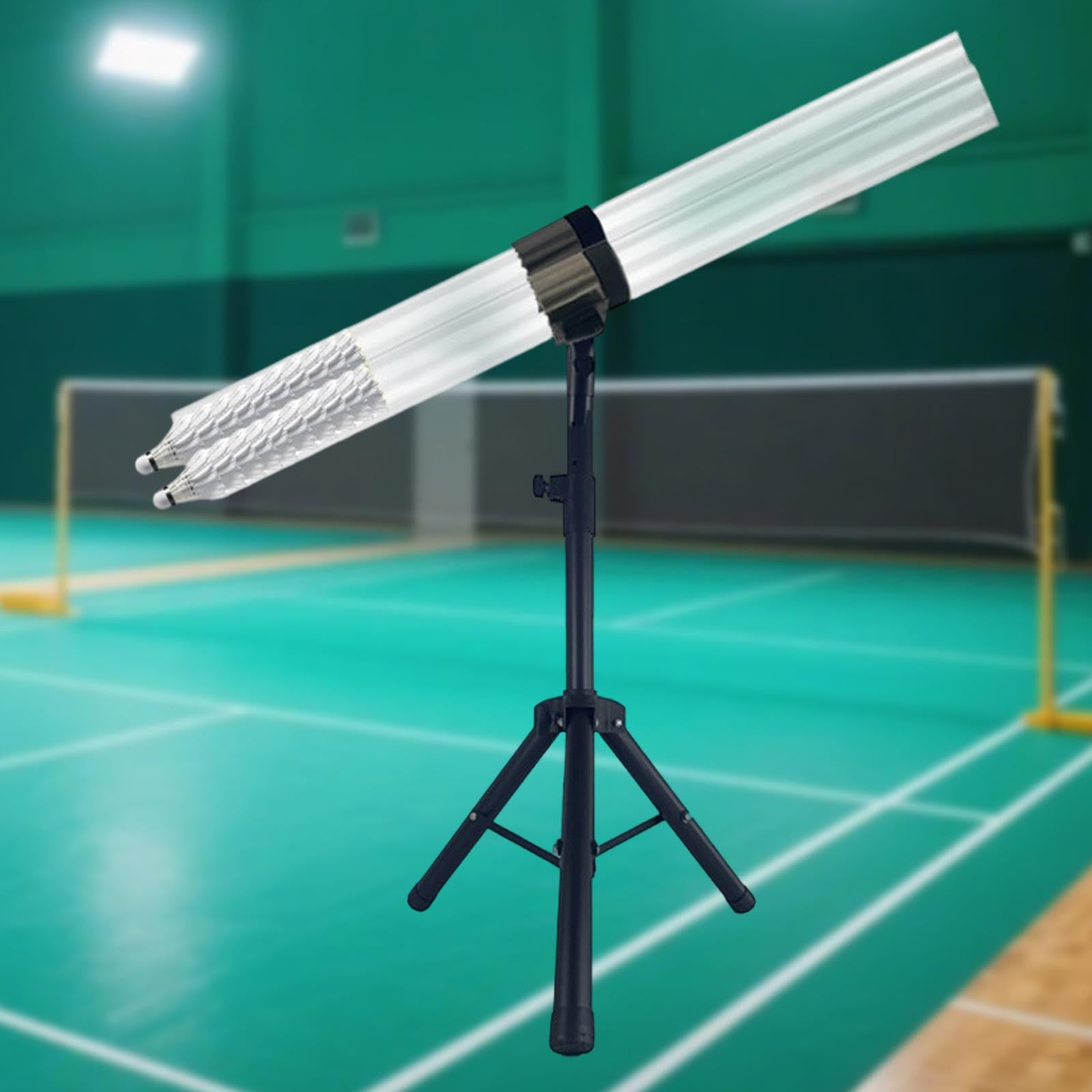 Baoblaze Tubo Alimentador de Volante Versátil Y para Entrenamiento de Bádminton