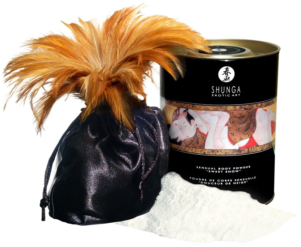 SHUNGA - Poudre de corps sensuelle "douceur de neige" - 228 g