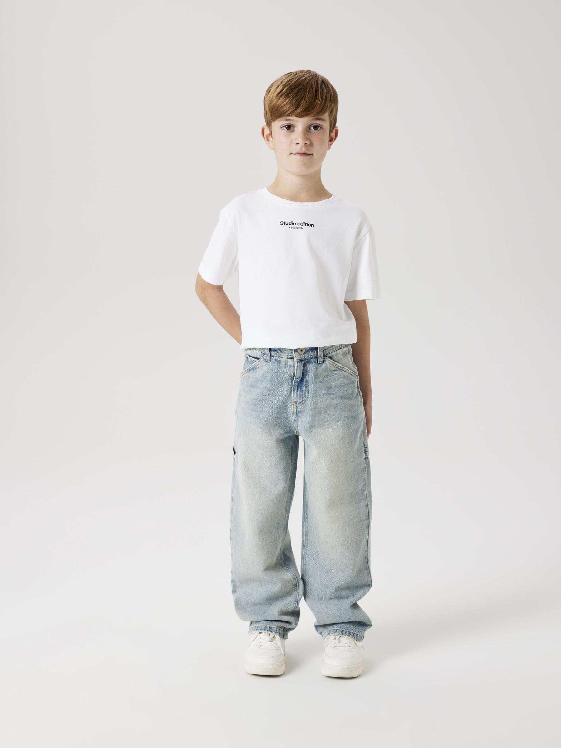 NAME IT Nkmryan Straight Jeans 4525-im L Noos - Nkmryan Jean Droit 4525-Im L Noos - Smart Casual - Garçon