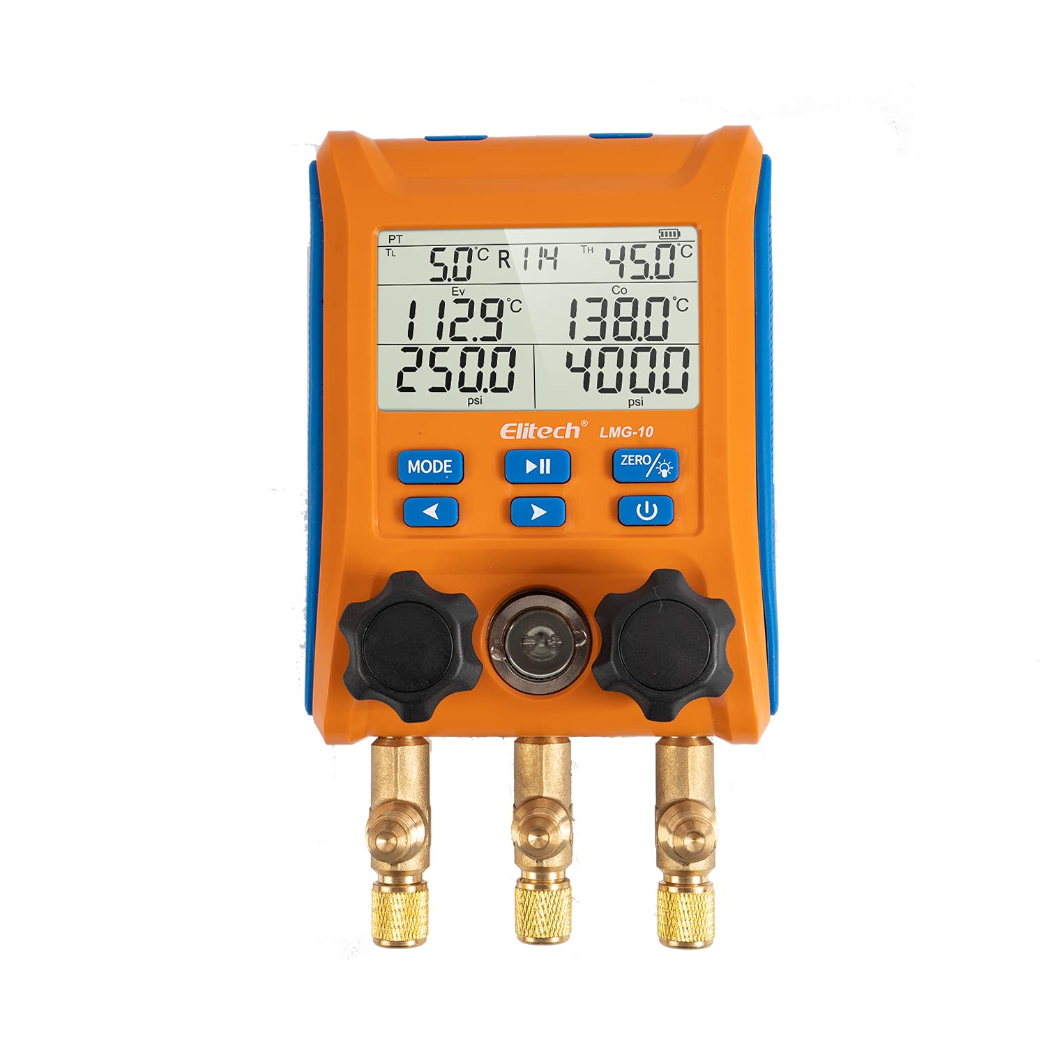 Elitech Refrigeration Digital Manifold Gauge Set, HighPrecision