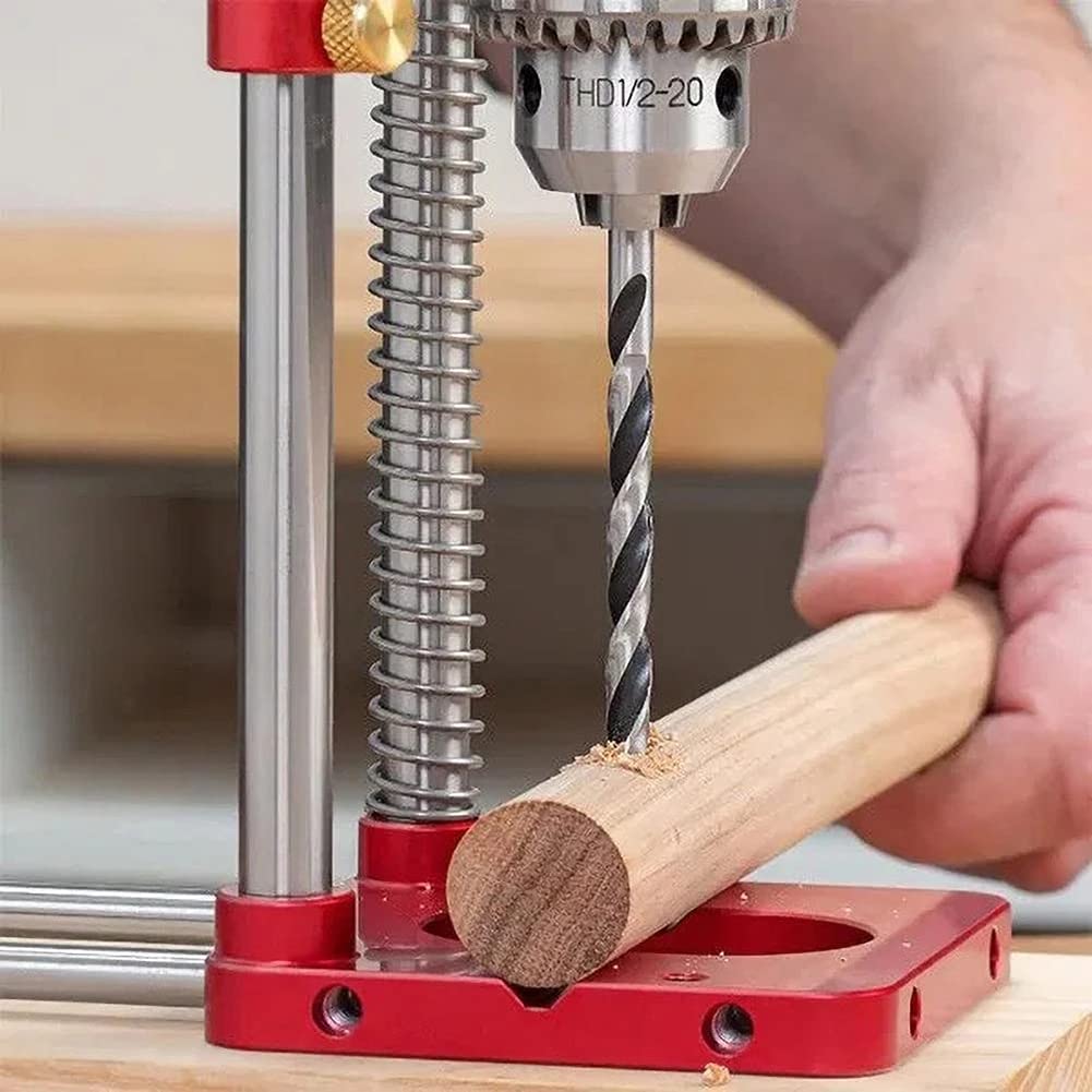 Lokalizator do obróbki drewna, przenośny wiertła do obróbki drewna, urządzenie lokalizujące, prowadnica Punch Locator Drill Guide wiertarka stojak wiertarska wiertarka mate prowadnice wiertnicze Bench Drill Press Stand