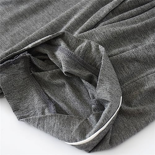 Summer Cropped Pajama Pants Large Size Elastic Home Pants Thin Loose Sports Men's Pajama Pants Indoor House4