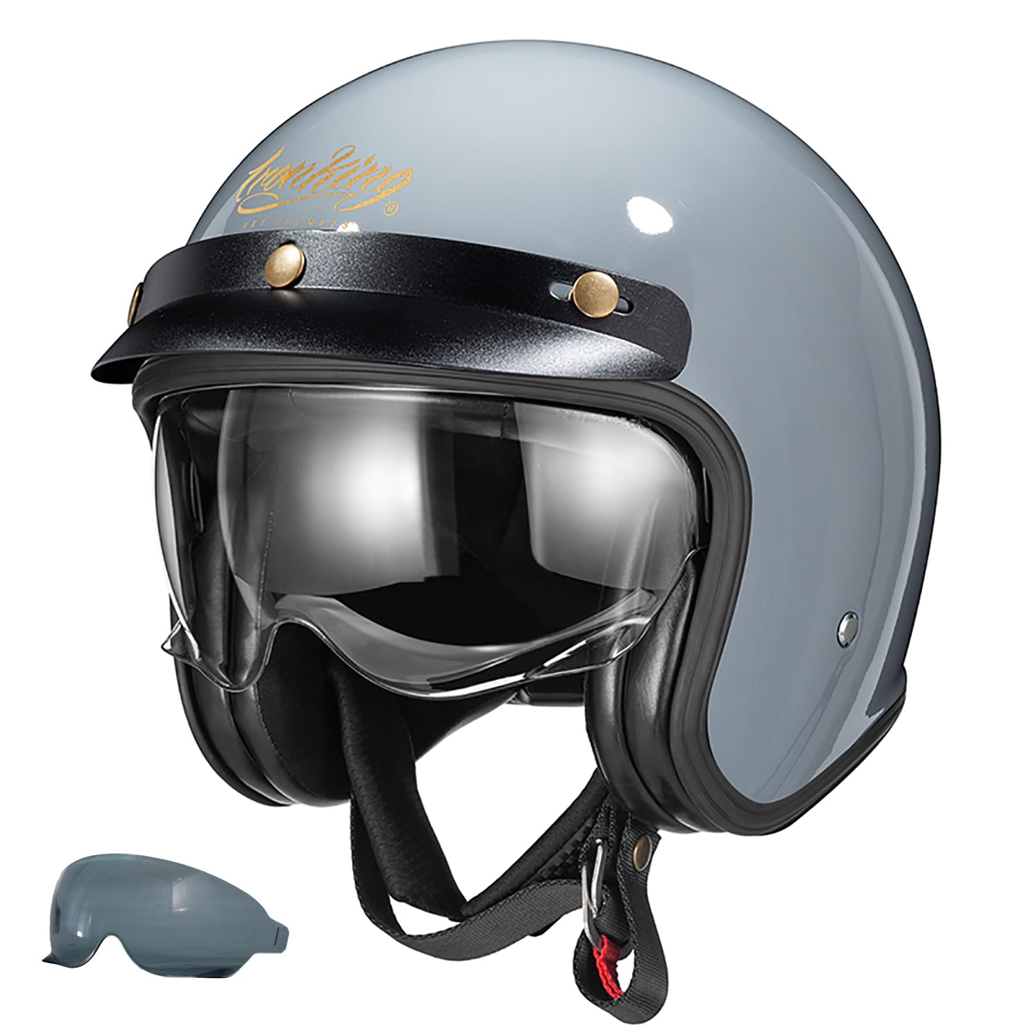 Amazon | IronKing(タフガイ)IK-615 バイクヘルメット ハーレー