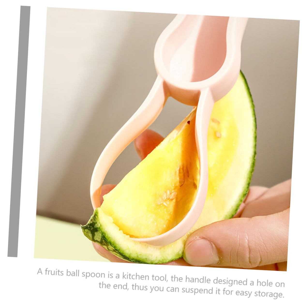 Cabilock Stainless Melon Ball Maker Fruit Scooper Melon Baller Scoop Dessert Baller Scoop