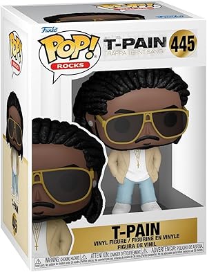 Funko POP Rocks: T-Pain - (Rappa Ternt Sanga) - Collectable Vinyl Figure - Gift Idea - Official Merchandise - for Kids & Adults - Music Fans - Model Figure for Collectors and Display