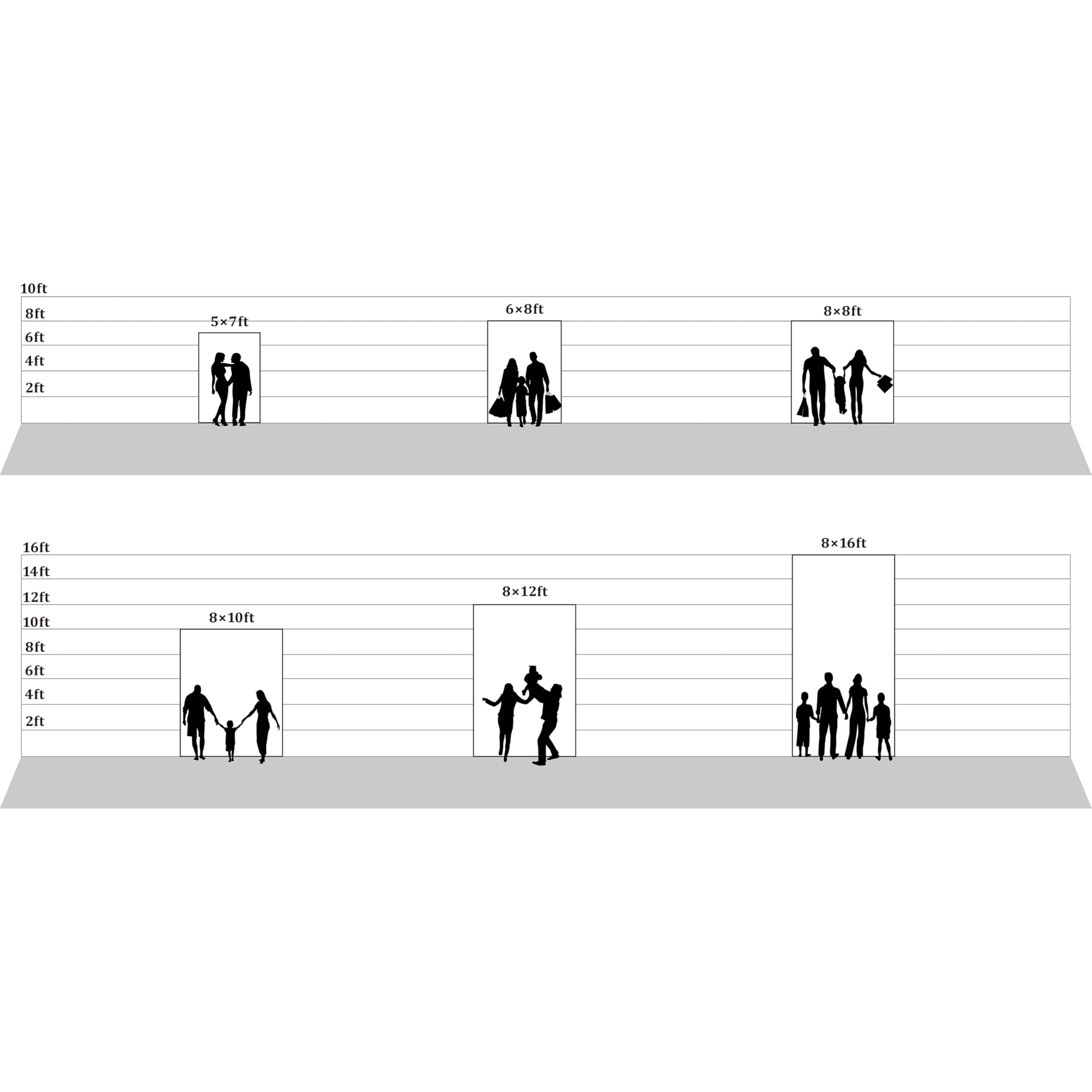 UrcTepics 6x8ft Red Abstract Photography Backdrop for Studio Portraits, Headshots - Textured Professional Background Cloth: 6×8 ft Abstract Blue