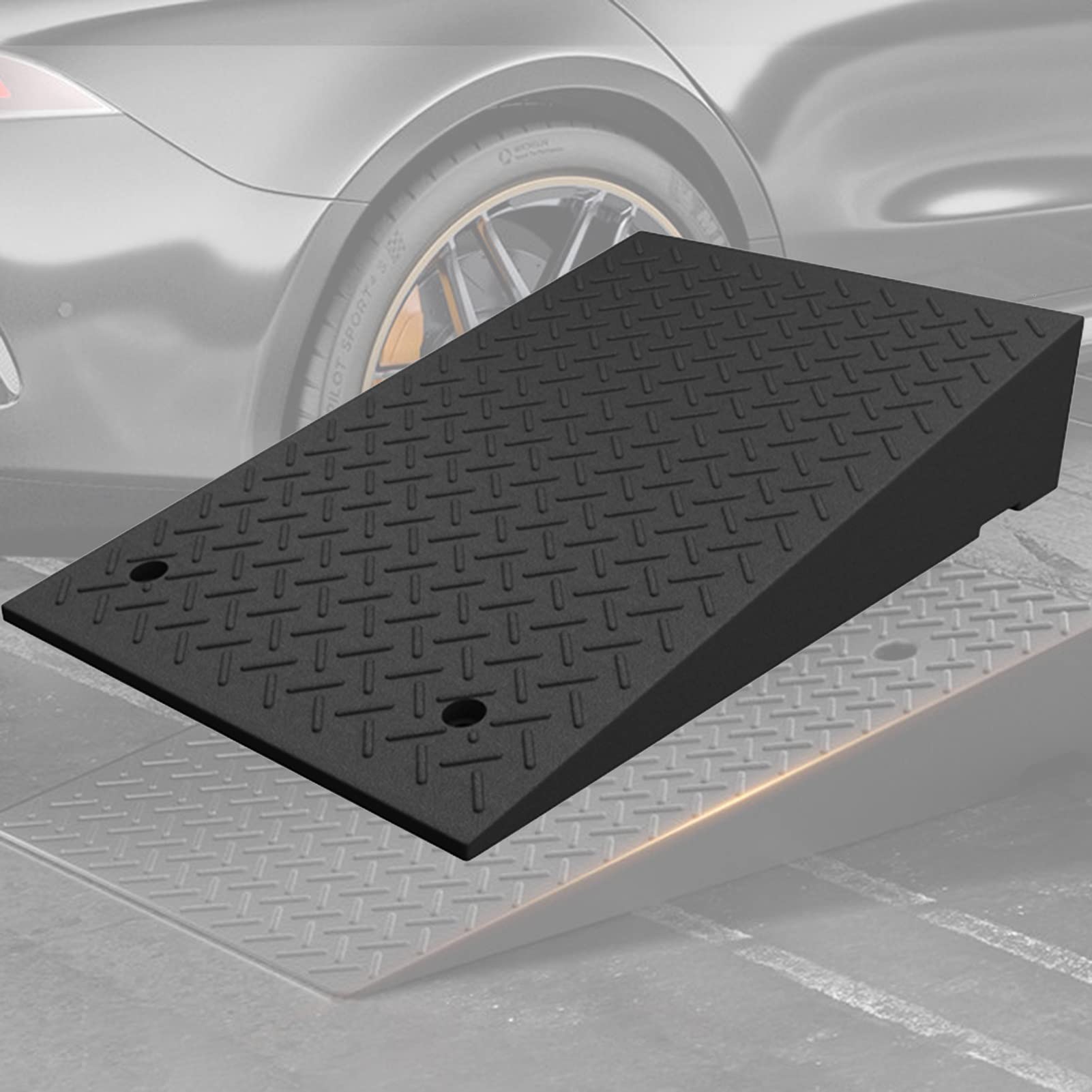 Ramps 縁石ランプ 縁石スロープパッド 敷居 ブラックラバー パーキング 工場 桟橋 積み込み 多機能/100 x 25 x 8 Ramps  縁石ランプ 縁石スロープパッド 敷居 ブラックラバー パーキング 工場 桟橋 積み込み 多機能/100 x 30 x 1 Amazon.co.jp:  段差 スロープ ホームしきい ...