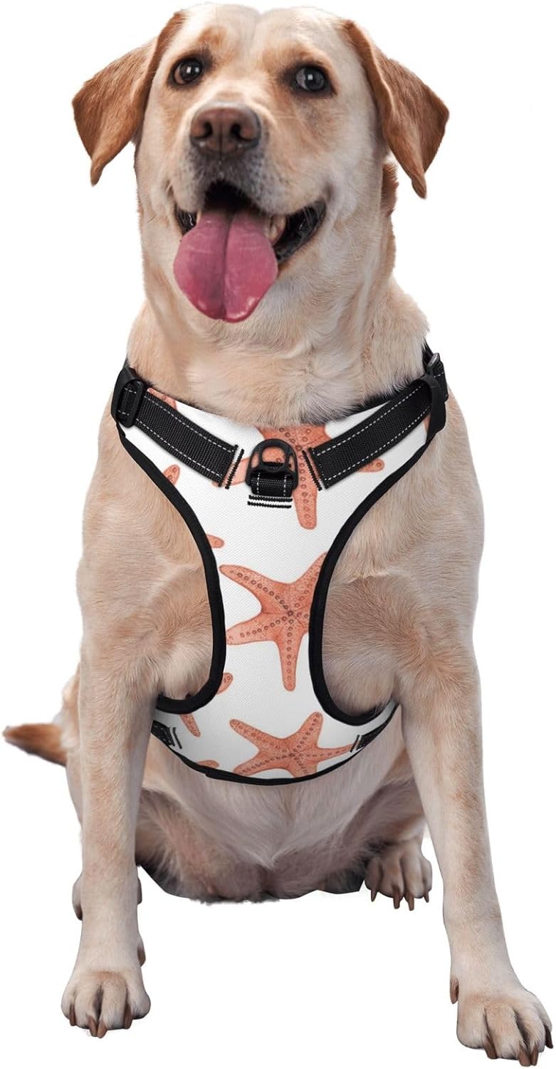 Starfish No Pull Dog Vest Harness for Small Medium Large Dog Puppy Pets Cats Outdoor Walking