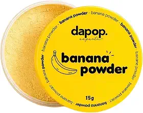 Pó Banana Powder, Facial Translucido Finalizador e Fixador de Maquiagem, Pó de Maquiagem, Selar (Banana Powder)