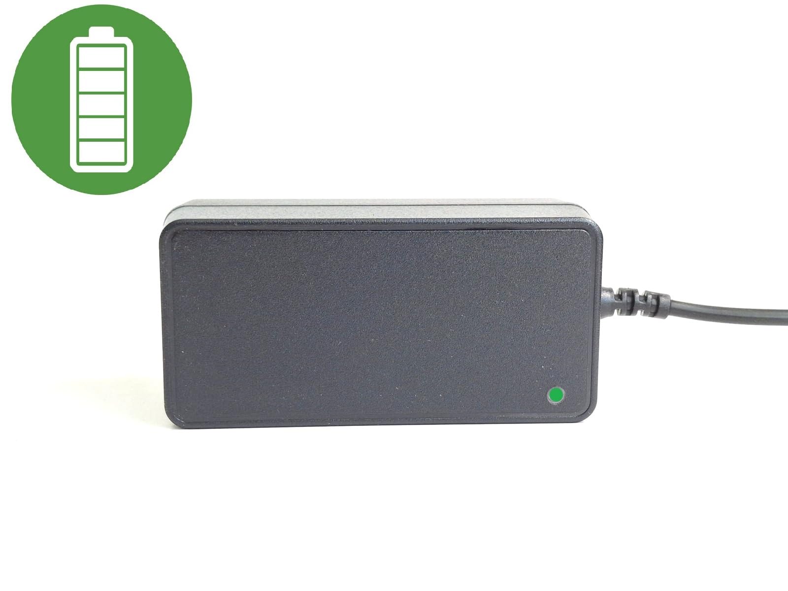 Enerpower Chargeur Li-ion 6S 24,2 V 1,5 A pour Segway Ninebot Kids Zing E8 E10 E12 / série C C2, C8, C9, C10, C15, C20 / Série E E2, E2 Plus, E8, E10 Fiche ronde 5,5 x 2,1 mm