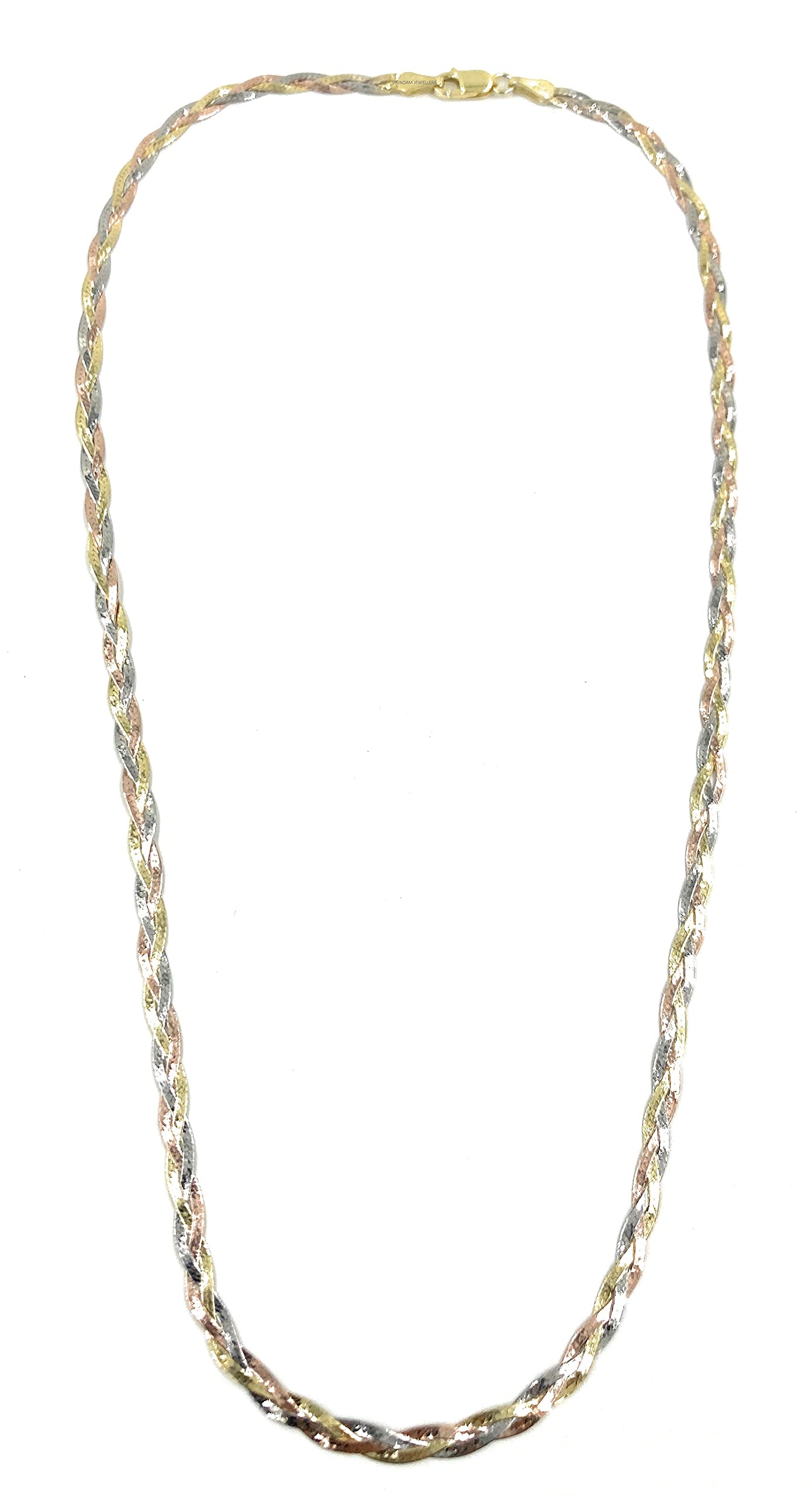 See full amazon price history chart for VRINDAM JEWELLERS 925 Sterling Silver Designed Rose Gold And Gold Polish Chain | For Unisex Adult | Comfortable |18 Inches Length VRINDAM JEWELLERS 925 Sterling Silver Designed Rose Gold And Gold Polish Chain | For Unisex Adult | Comfortable |18 Inches Length (B099X5ZQRD) Amazon Price History, Amazon Price Tracker