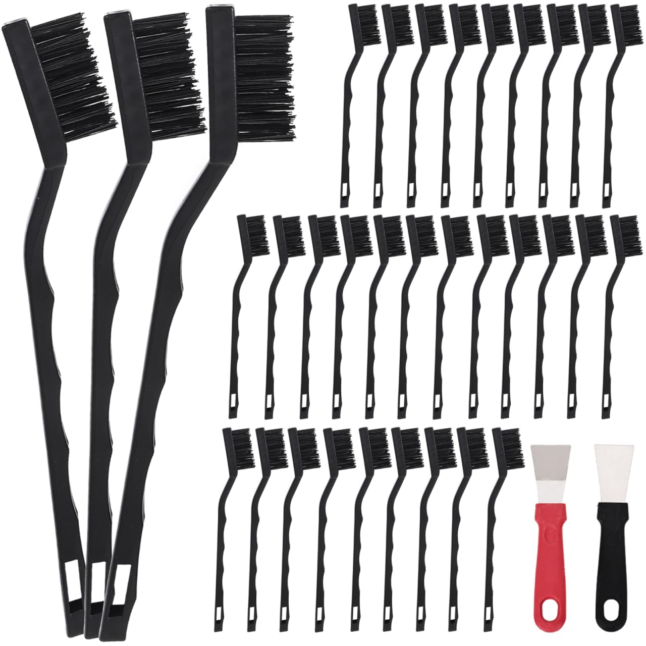 Mini Wire Brush Set - 15 Stainless Steel Brushes -11 Mini Wire Brush Set - 15 Stainless Steel Brushes -11