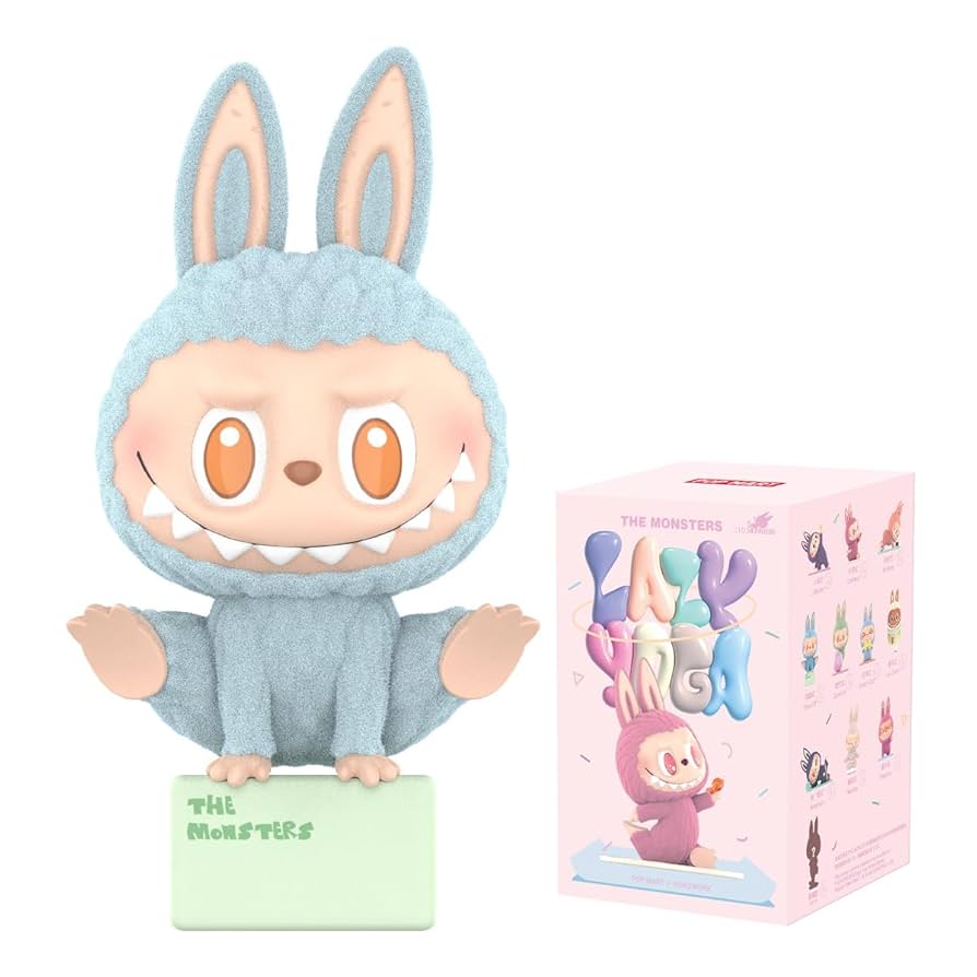 POP MART The Monsters Lazy Yoga Series, 1 Box, 6.3 cm