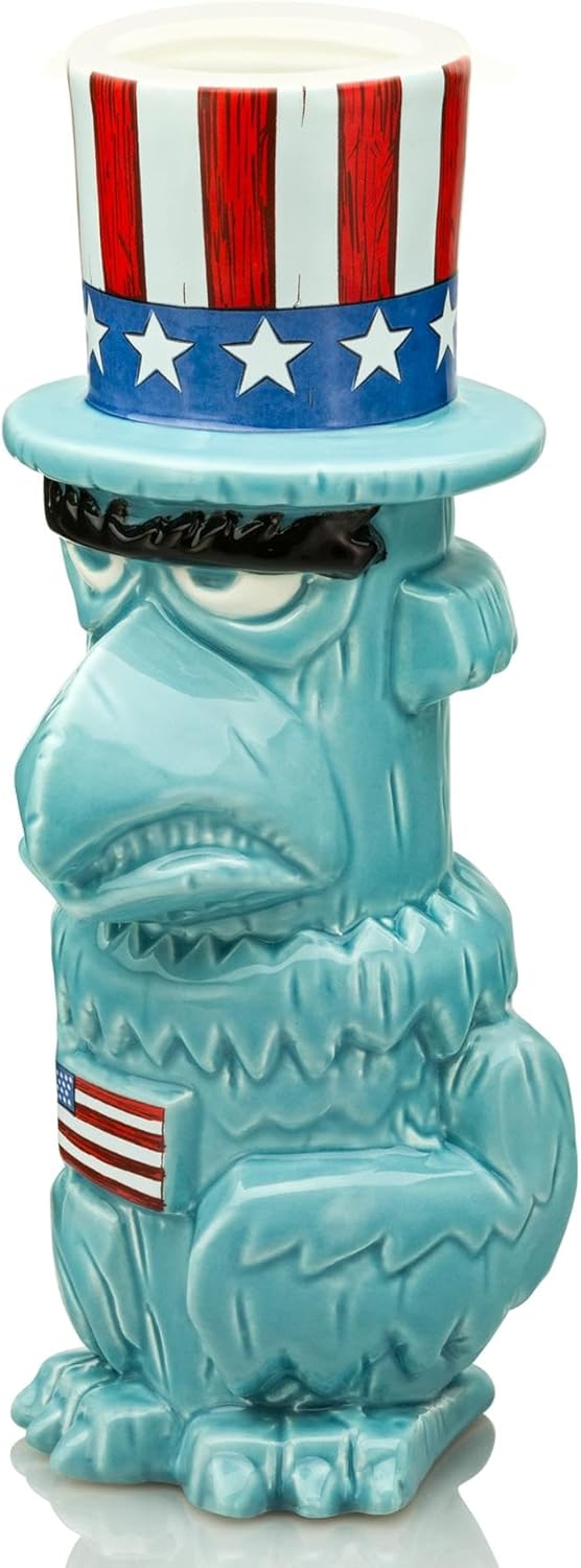 Geeki Tikis The Muppets Sam Eagle Ceramic Mug | Holds 17 Ounces