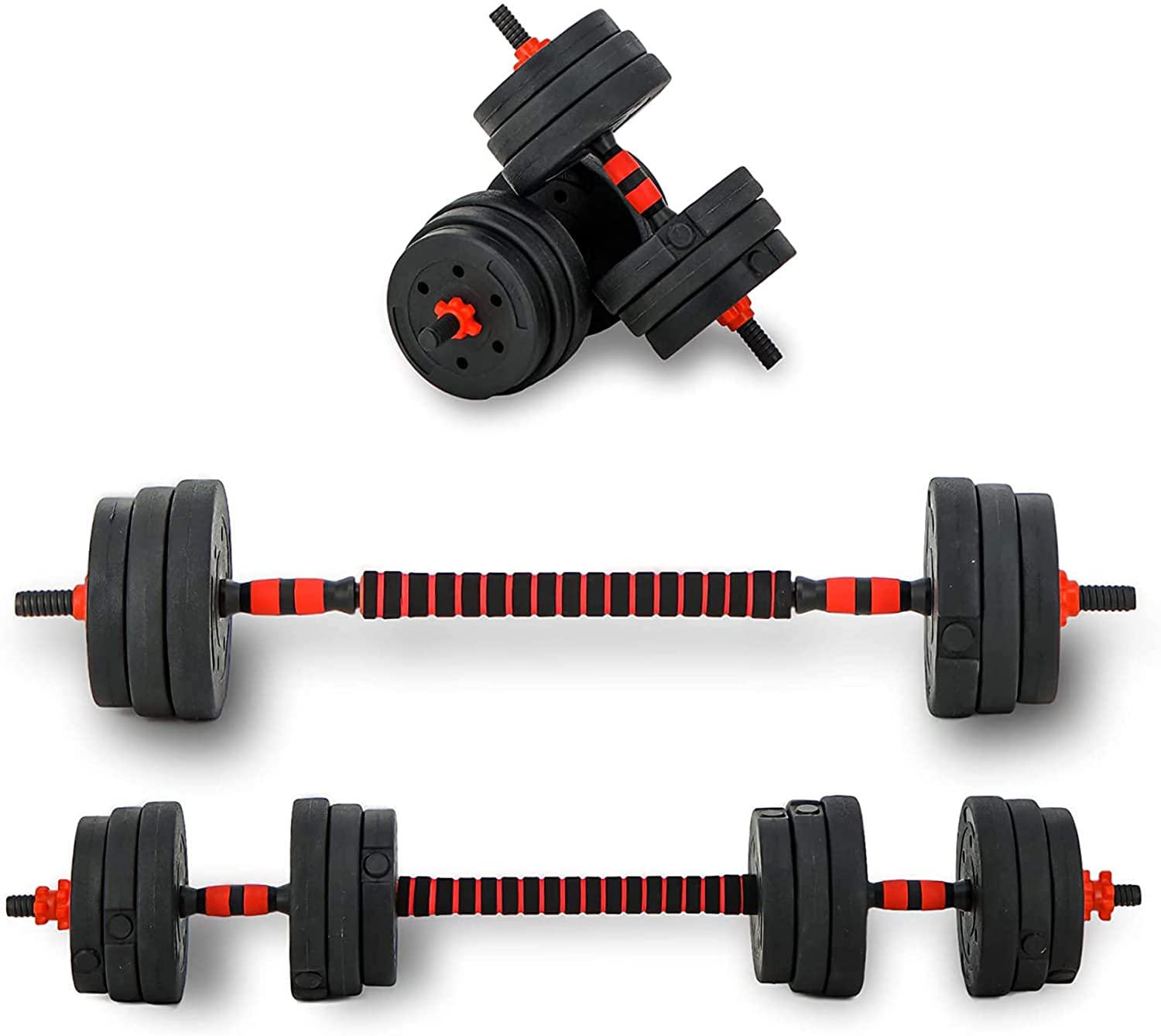 Kurzhantel Gewichte,Kurzhanteln Hantelset Hanteln Handeln 10kg FüR MäNner Langhantel Kurzhantelset Verstellbare Training Equipment Fitness Exercise