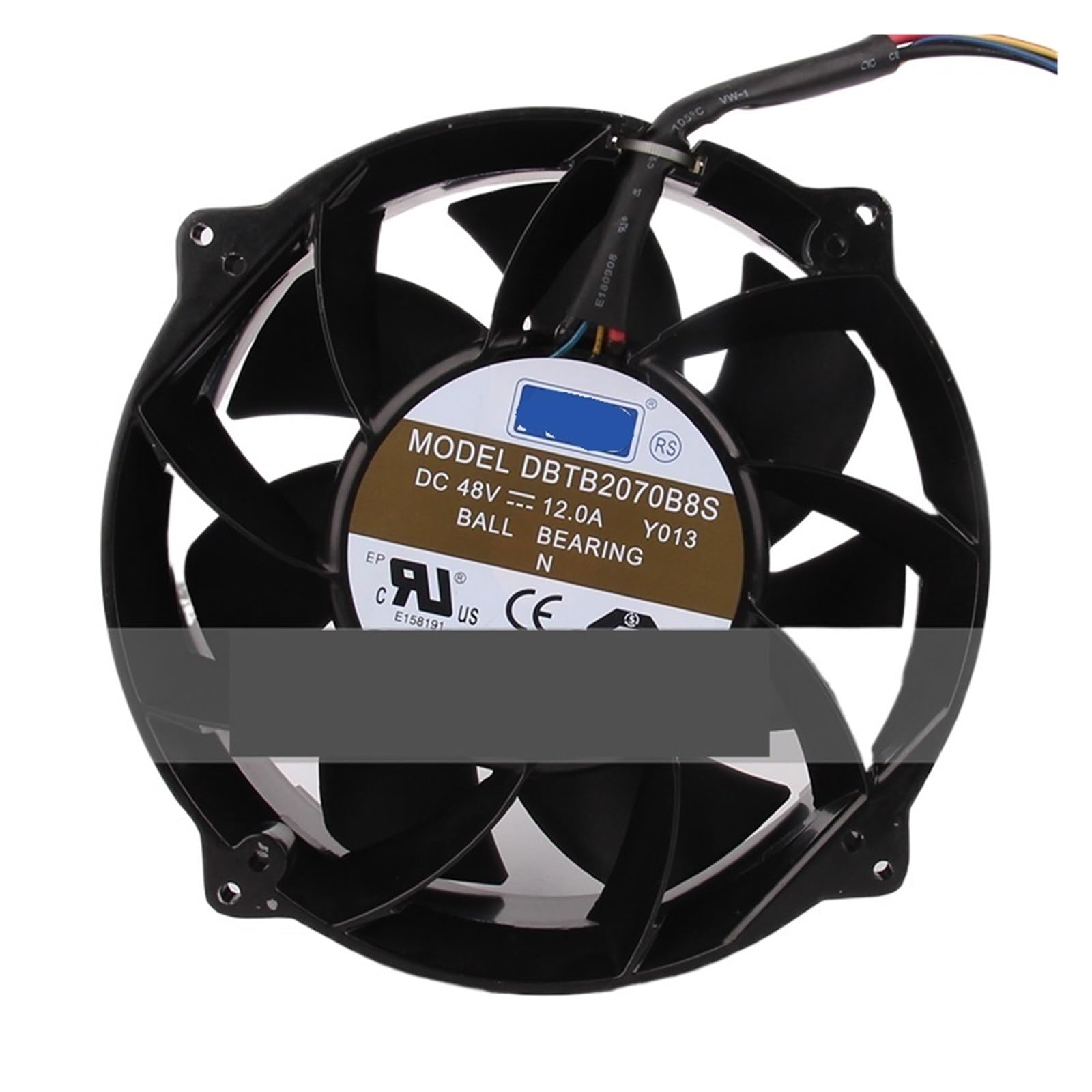YMUGUEGH DBTB2070B8S DC48V 12A 20070 200X200X70MM 20cm Cooling Fan