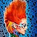 MANIC PANIC Classic Psychedelic Sunset Semi Permanent Hair Color - Neon Orange Hair Dye for Women & Men That Lasts 4-6 Weeks - Vegan, Ammonia & Cruelty-Free - Create & Mix Custom Shades (4oz)