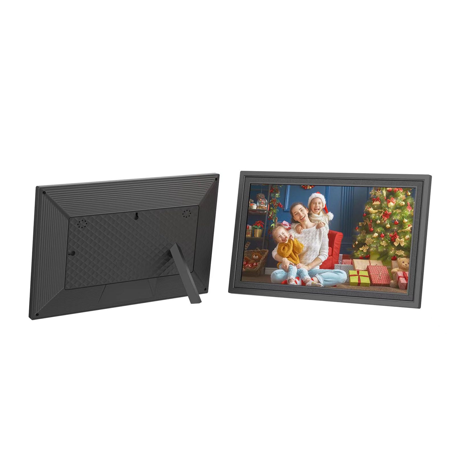 Cadre Photo numérique, Cadre Photo numérique Wi-FI 15,6 Pouces avec écran Tactile IPS 1920 x 1080, partagez des Photos ou des vidéos Via l'application Frameo