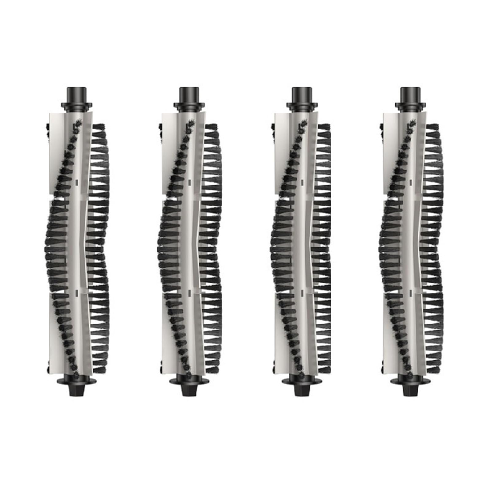 AIHDBCL Compatible For ILife， A20 T20S Robotic Vacuum Cleaner Roller Brush Replacemet Spare Parts(4pc)