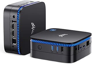 KAMRUI AK1 Plus Mini PC, Intel 12th Gen N95(up to 3.4GHz) Mini Desktop Computers, 8GB RAM/256GB M.2 SSD Micro Computer Tower Support 4K UHD, Dual Wi-Fi, BT 4.2 for Business Home Office