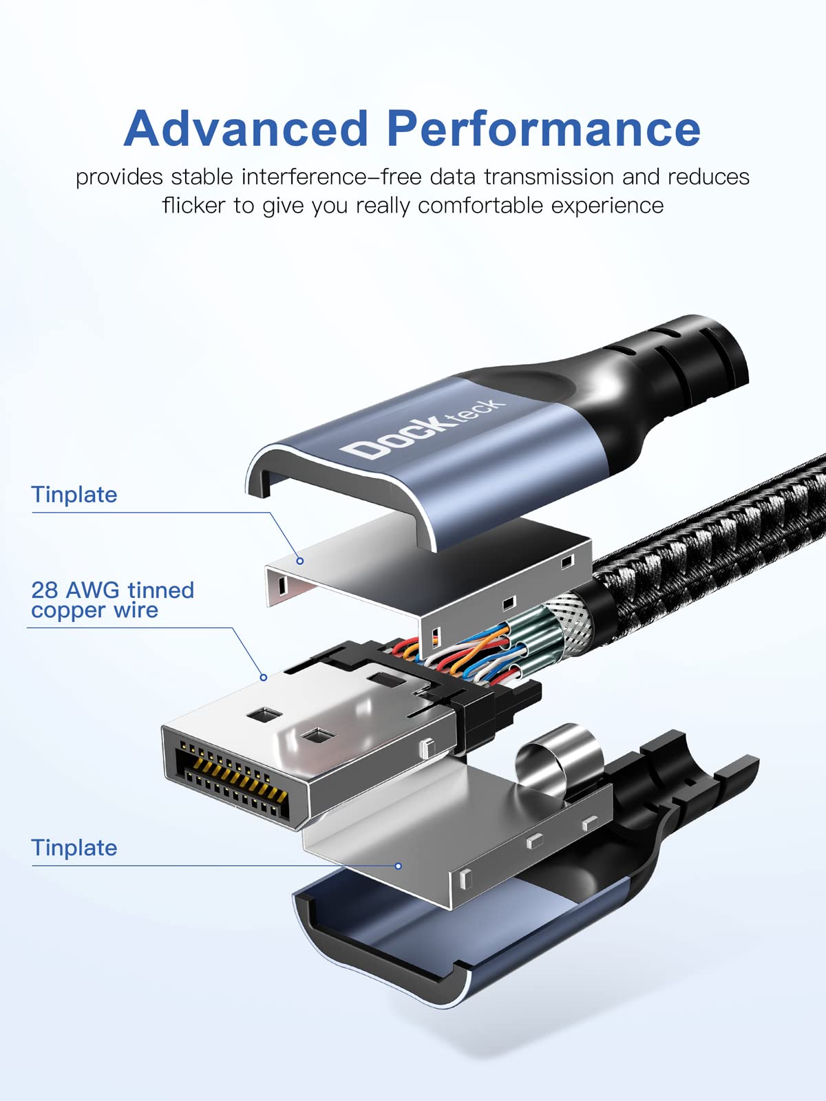 PremiumCord Gold-Plate Connector High Speed HDMI Cable with Ethernet 10 M