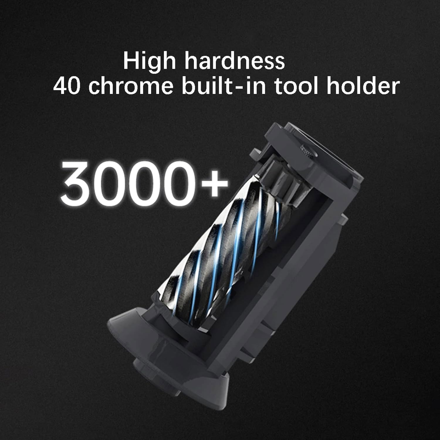 Temperamatite Elettrico Ricaricabile USB, Temperino per matite con Contenitore per Matite 6-12mm - 3 Punte Regolabili e Arresto Automatico Sicuro per Casa, Scuola e Ufficio (Nero)