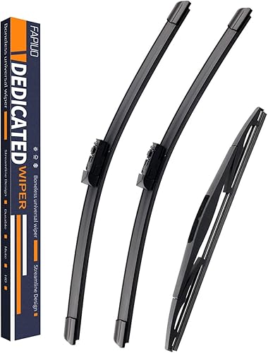 Repuesto para limpiaparabrisas silencioso Subaru Ascent 2019 2020 2021 2022 - Juego de limpiaparabrisas delantero y trasero de 2620 + 14 pulgadas