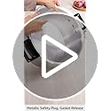 Image of Prestige Popular Aluminium Outer Lid Pressure Cooker, 16 Litres, Silver, 16 Liter
