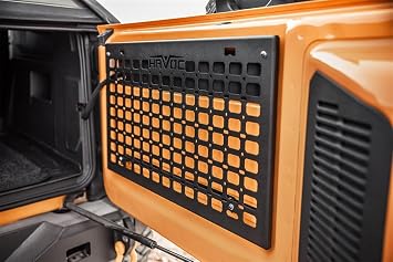 Havoc Offroad Tailgate MOLLE Panel for Ford Bronco | Textured Black, No Drilling Required, Heavy Duty Steel | HFB-08-010 | 2021-2024 Ford Bronco