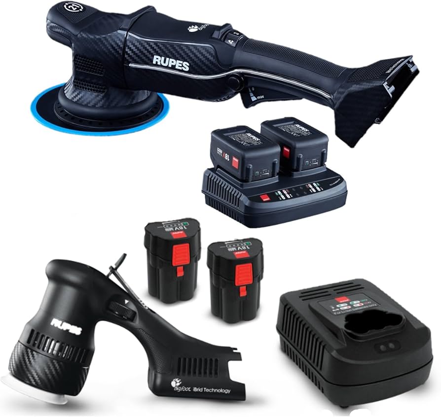 Amazon.com: RUPES Bigfoot iBrid Random Orbital Polisher & Bigfoot
