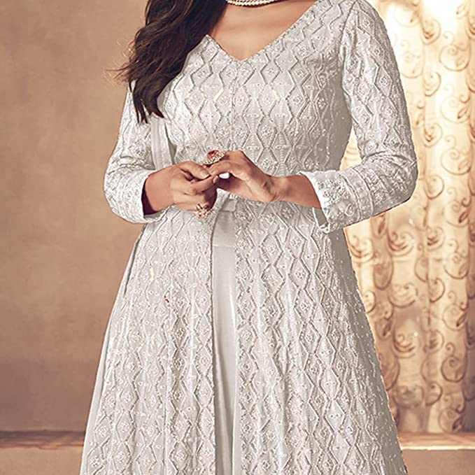 Ready to Wear Indian Pakistani Designer Salwar Suit Eid Party Wear Salwar Kameez Georgette Anarkali Suit for Women4