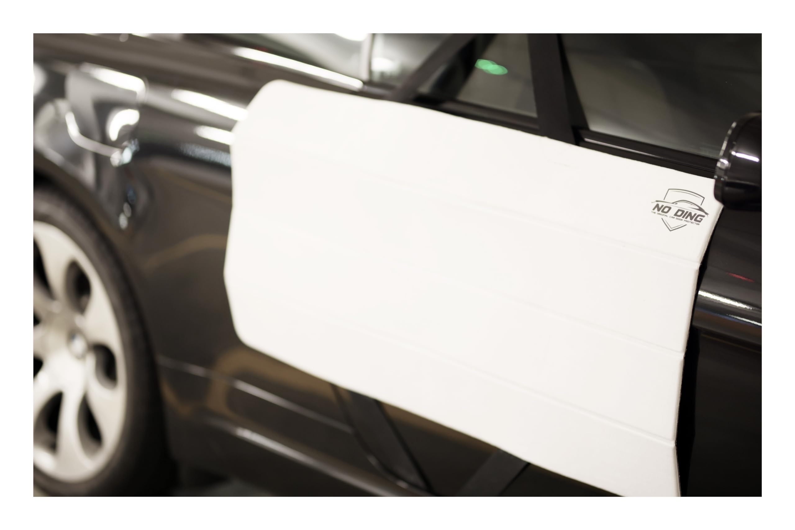 NO DING Car Door Dent Protector - Opal White (Large)