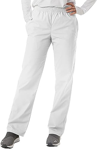 Pantalón médico unisex, pantalones de uniforme médico clásicos ultra suaves, pantalones de cintura elástica, pantalones médicos y pantalones cargo