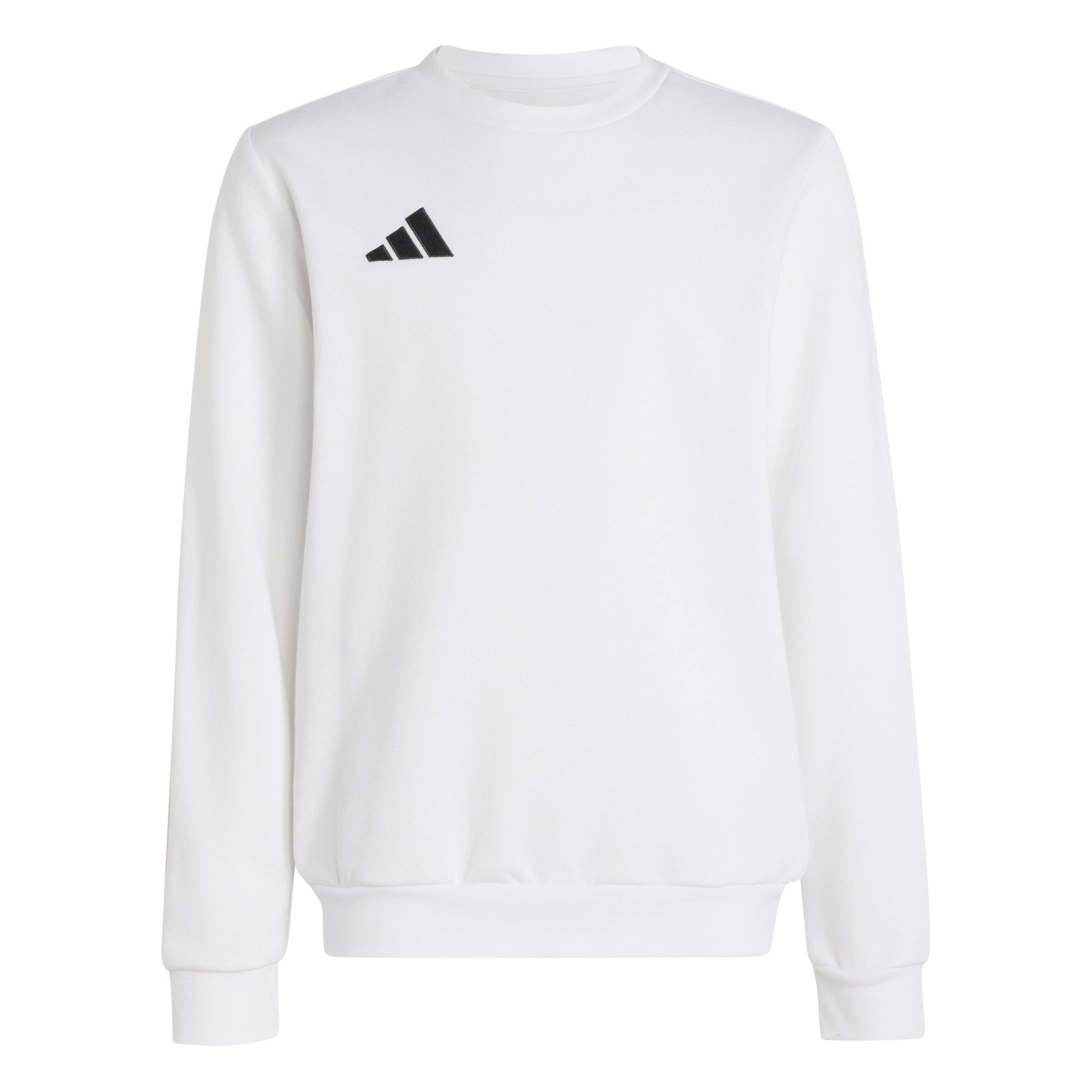 adidas Unisex Kids Entrada26 Sweat Top Kids, white/black, 11-12 Years