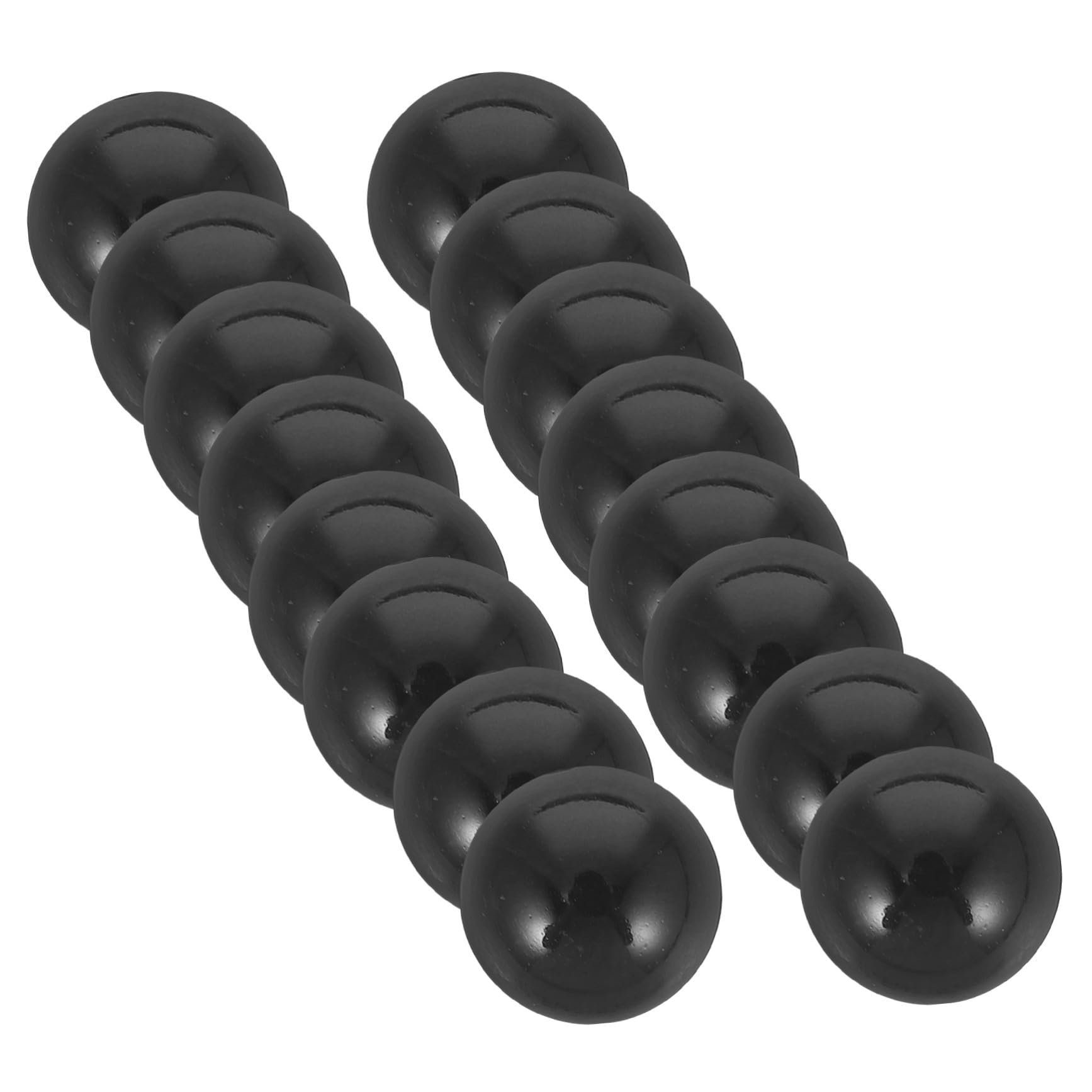2000 Piezas Ojos de Muñeca Negros de Plástico con Base Plana Ojos de Seguridad para Manualidades DIY para Amigurumis Peluches y Animales de Tela